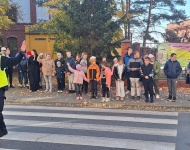 BEZPIECZNA DROGA DO SZKOŁY- SPOTKANIE Z POLICJANTEM