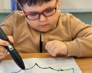 DZIEŃ DYNI Z DŁUGOPISEM 3D