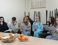 KOLĘDOWANIE Z "KLUBEM EUROPEJSKIM" W ZSZ