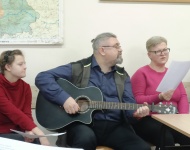 KOLĘDOWANIE Z "KLUBEM EUROPEJSKIM" W ZSZ