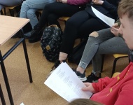KOLĘDOWANIE Z "KLUBEM EUROPEJSKIM" W ZSZ