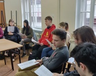 KOLĘDOWANIE Z "KLUBEM EUROPEJSKIM" W ZSZ