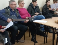 KOLĘDOWANIE Z "KLUBEM EUROPEJSKIM" W ZSZ