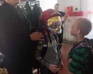 WYCIECZKA DO STRAŻY POŻARNEJ 