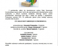 SAMORZĄD UCZNIOWSKI - WYBORY 2023-24 